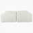 Polyester blanc est en rupture de stock
