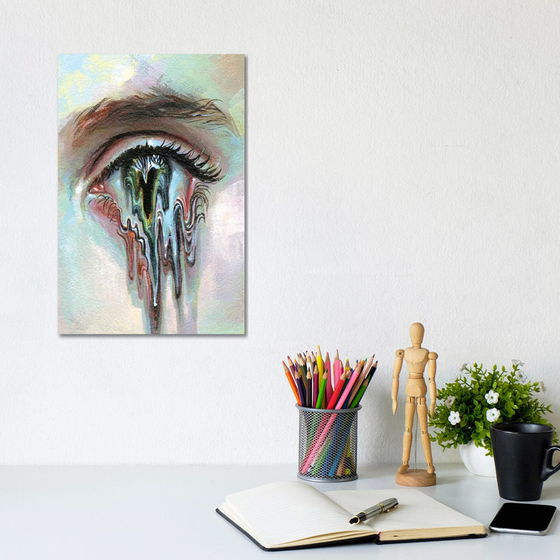 MindMelter 1 Piece Wrapped Canvas Wall Art, 30.48cm H x 20.32cm W