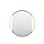 Clark Round Metal Wall Mirror-491374942