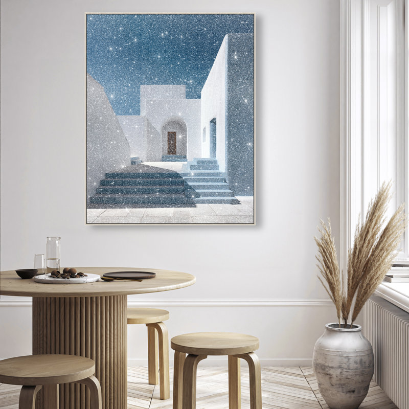 Monolithic Archway Print by Oliver Gal, 21"H x 17"W, Silver Floater Frame