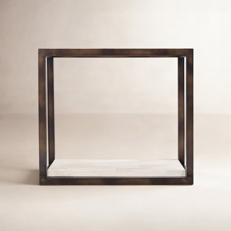 Kinsley Glass End Table