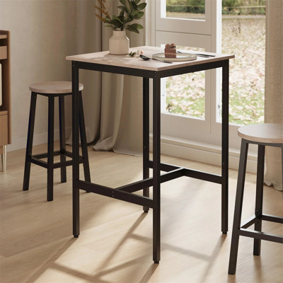 Metal Base Dining Table