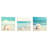 'Paradise Triptych' 3 Piece Photograph Set on Wrapped Canvas-317916988