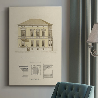 Estate And Plan VI " Estate And Plan VI " Painting Print