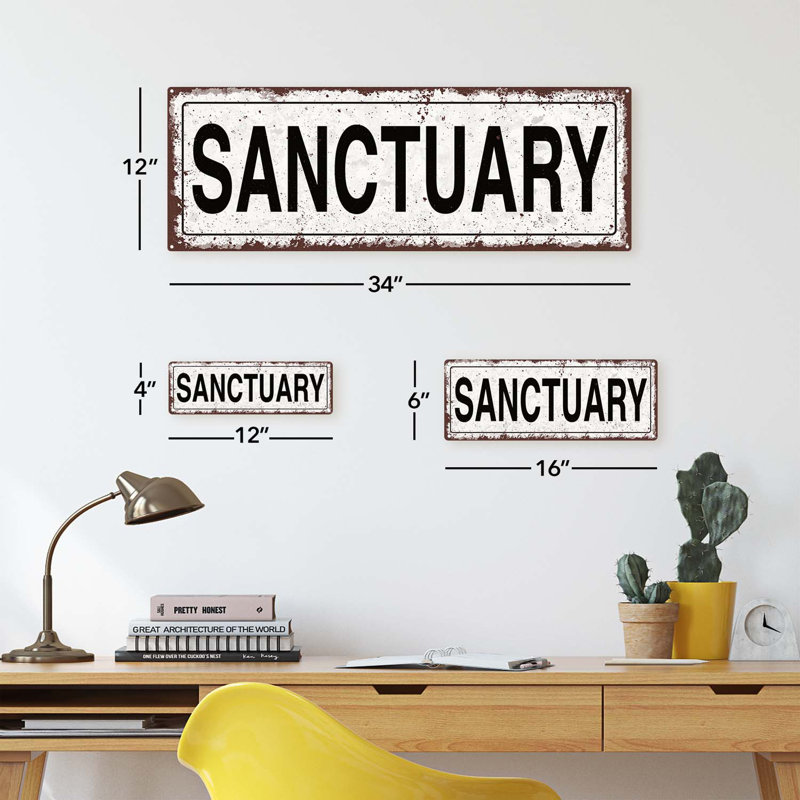 Sanctuary Sign