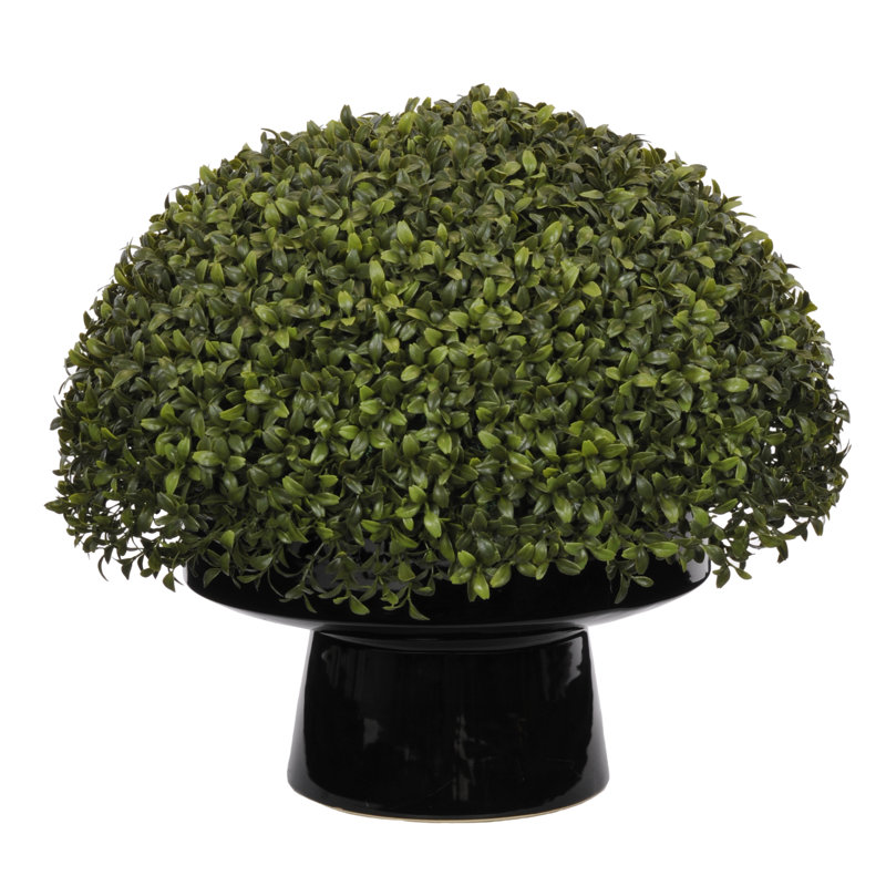 18'' Faux Foliage Plant in Ceramic Planter