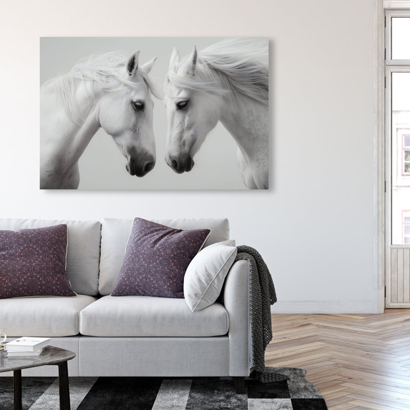 Twin Souls II Print by Oliver Gal, 10"H x 15"W, Gallery Wrapped