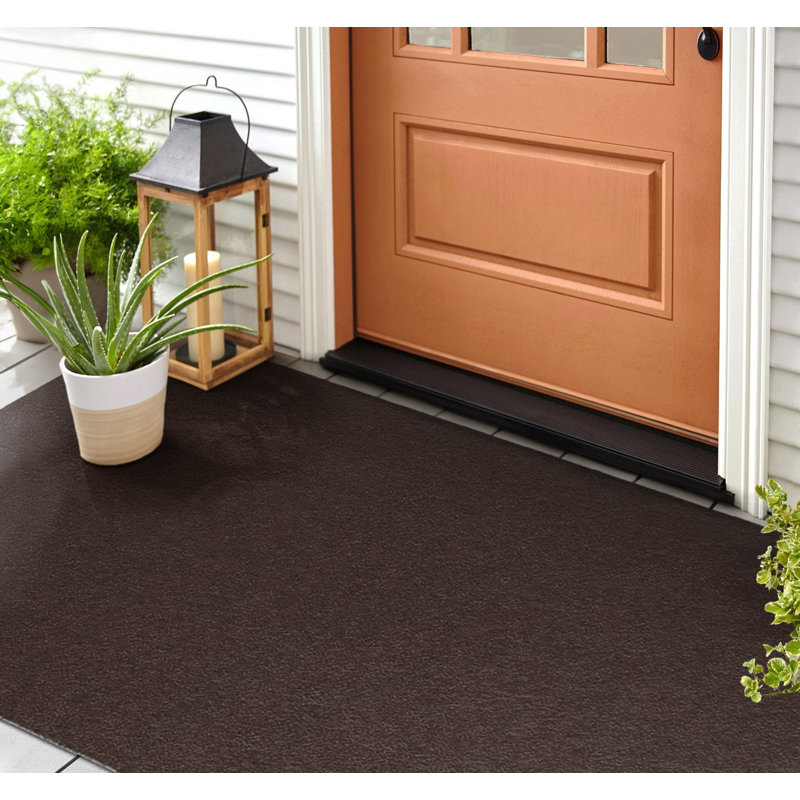 Non-Slip Outdoor Doormat, Cocoa
