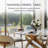 Modern 5/7 Pieces Dining Room Sets, Pre-Assembly Round Dining Table Sets, Sintered Stone Tabletop Kitchen Dining Table Set With Upholstered Chairs-513135133-513135134-513135130