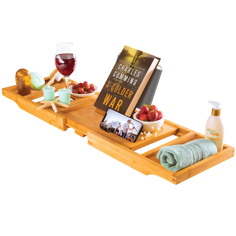 Bambusi Bathtub Tray Caddy - Thumbnail 2