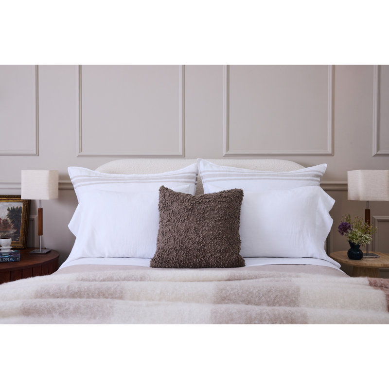 WHISTLER Hand Woven Throw Blanket, Brown