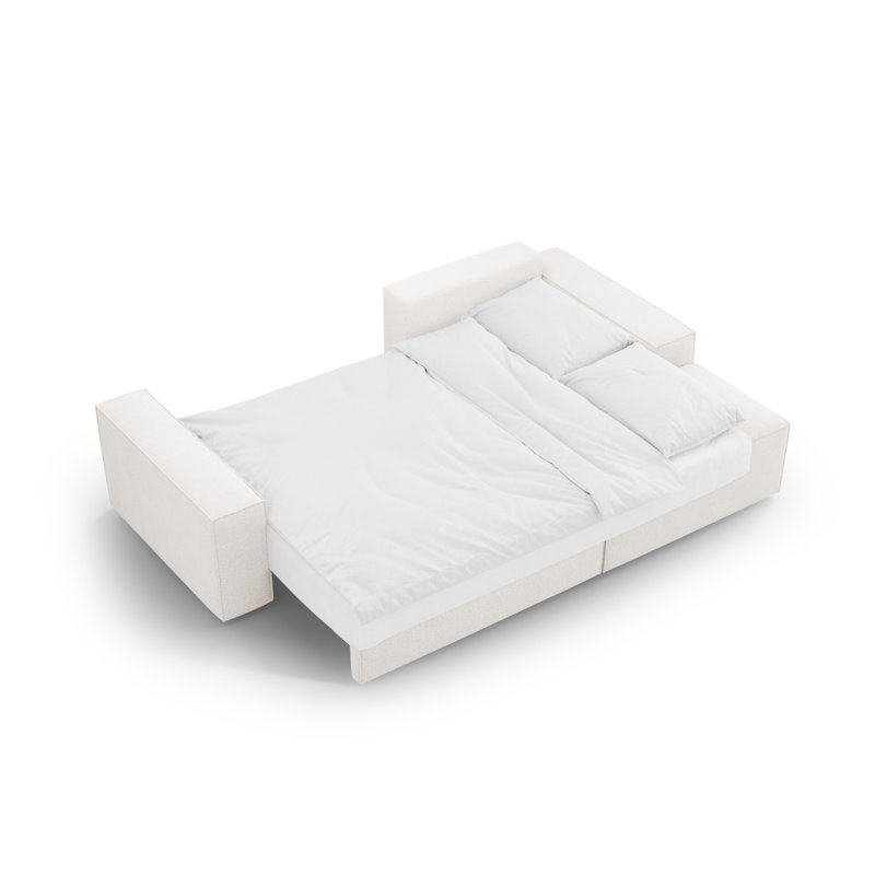 Alisbha Sectional, White