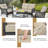 4 - Person Patio Conversation Set with Cushions