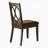 Classic Transitional Style Dining Chairs 2Pc Set