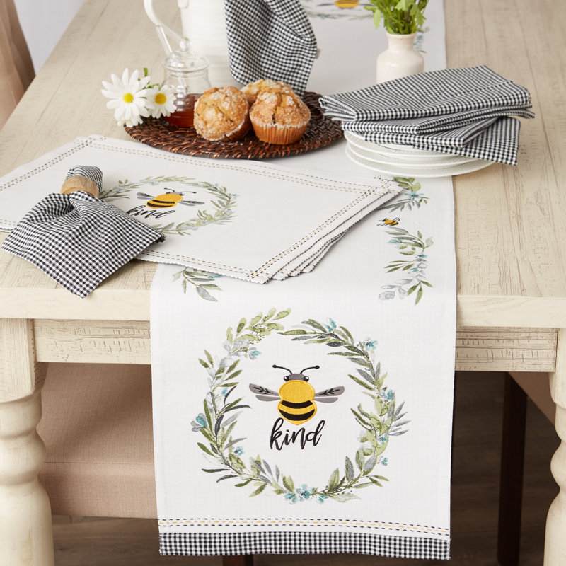 muir Floral 100% Cotton Table Runner