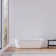 Diandre 25x260 cm PVC Field Tile in White
