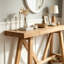 Console en bois 58,5 "