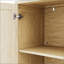 Buffet 70 po en rotin avec rangement