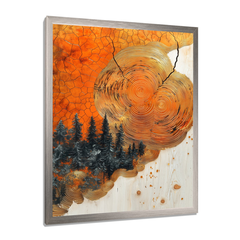 Kemry - Landscapes Canvas Prints, Argent argent, H 40 po x l 30 po, Reproduction encadrée d'une seule photo