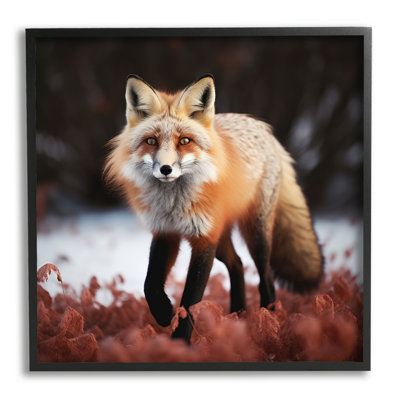 «Fox Cub in Nature», reproduction de photo sur toile