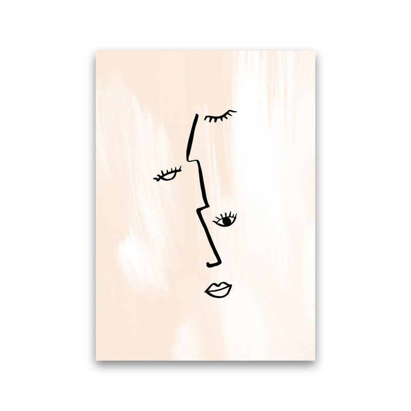 Printed Picasso Minimal Profiles - Print, 42cm H x 30cm W x 1cm D, No Frame