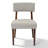 Upholstered Solid Wood Dining Chair Side Chair-1944860408-1944509484