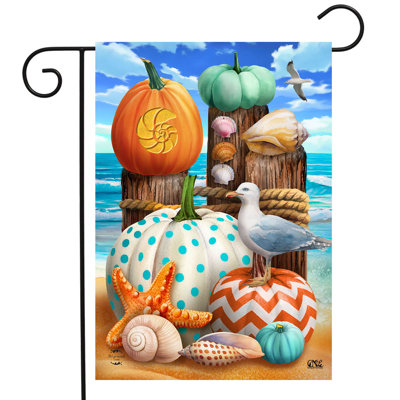 Drapeau de jardin Seaside Fall