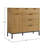 Davin 6-Drawer Gentleman's Chest, Natural Oak