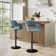Tabouret de bar pivotant réglable Lakyia