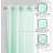 Solid Sheer Curtains for Living Room and Bedroom 110"W x 84"L Window Sheers Window Drapes-63855987