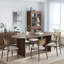 Table de salle à manger ovale en bois avec 2 pieds-1611329678-1611329679