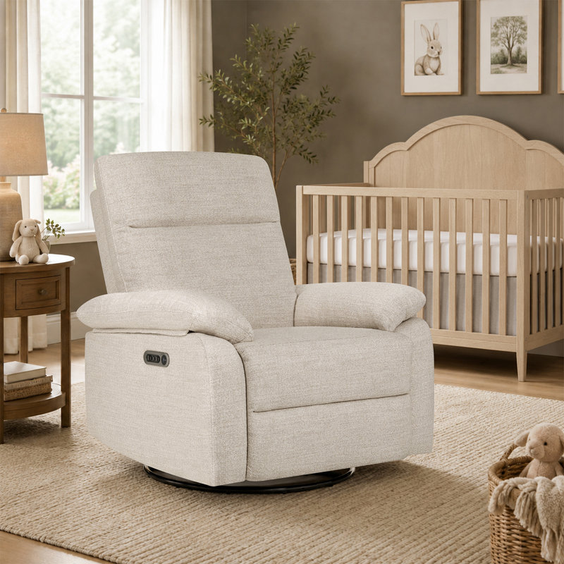 Fauteuil inclinable électrique Evolur Asher Deluxe, Oatmeal
