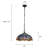 3 - Light Dark Bronze Single Pendant