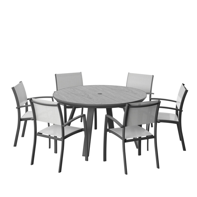 Ensemble de salle à manger 7 pièces, 6