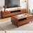 Walnut Solid + Manufactured Wood TVStands-920677714