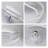 Flush Mount Dimmable Ceiling Fan with LED Lights-93776337