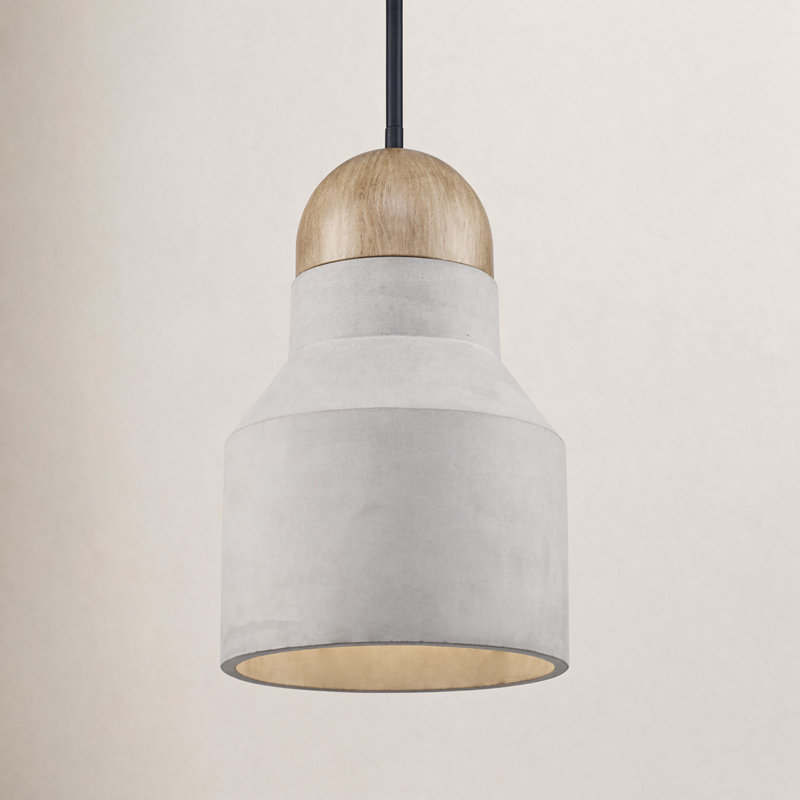 Zac 1 - Light Single Pendant, 16.50" H x 9.80" W x 9.80" D
