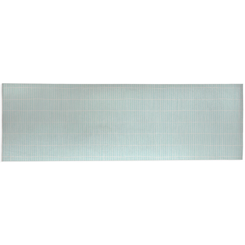 Snow Fence Non-Slip Outdoor Rug, Runner 2'6" x 8'