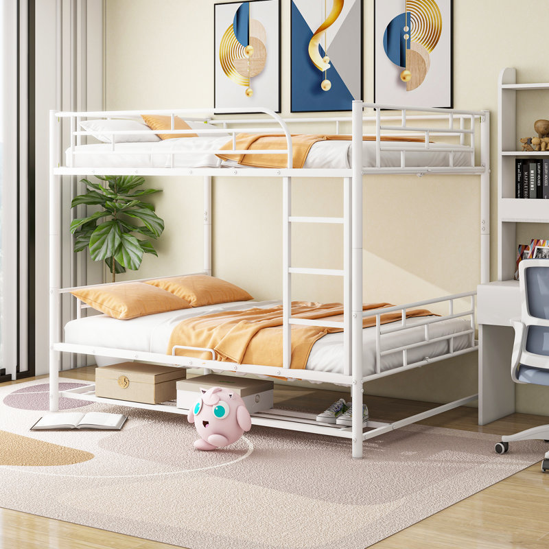 Lit superposé standard Adiam Isabelle & Max ™, Blanc, Lit superposé double sur double