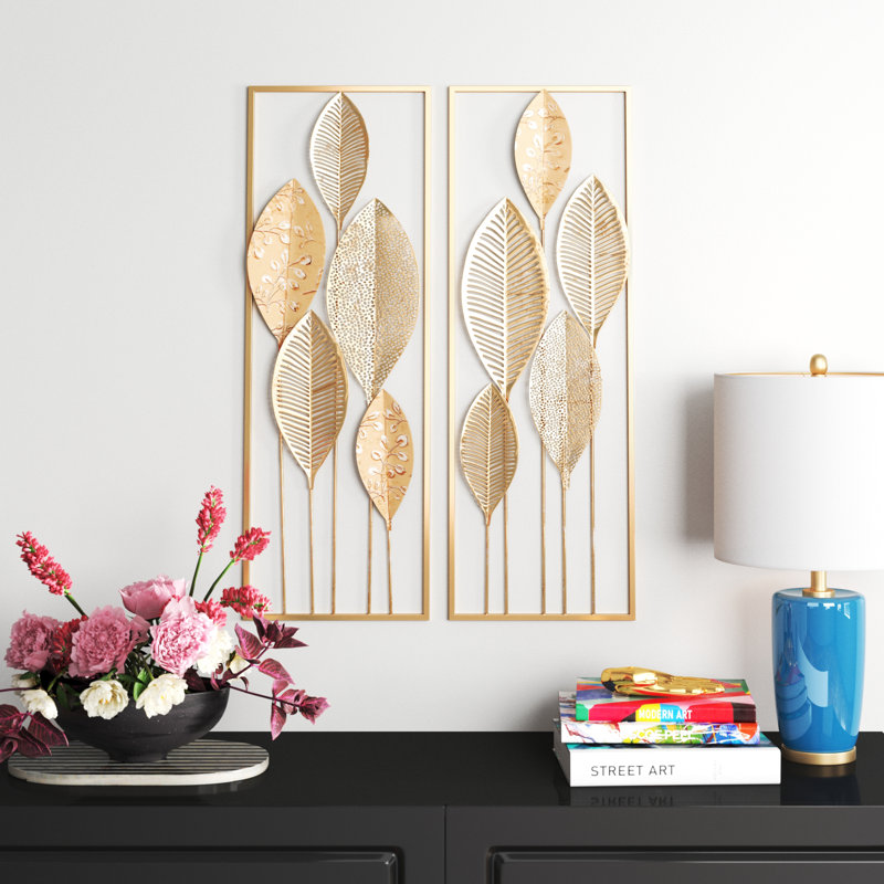 Glam Landscape & Nature Wall Decor on Metal