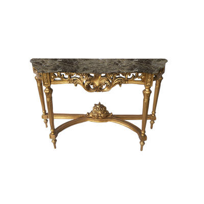 Rosia 54'' W Marble Console Table
