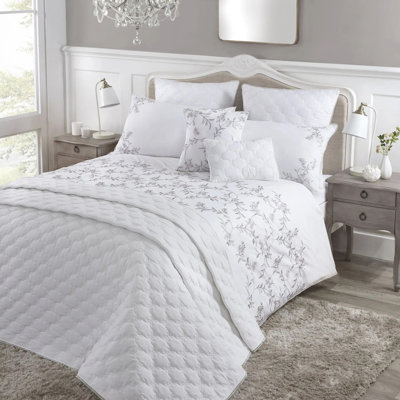 Cotton Floral Duvet Cover Set with Pillowcases