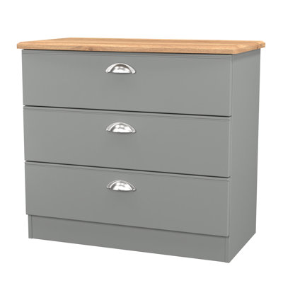 Abbagayle 77 cm W Chest of 3 Drawers