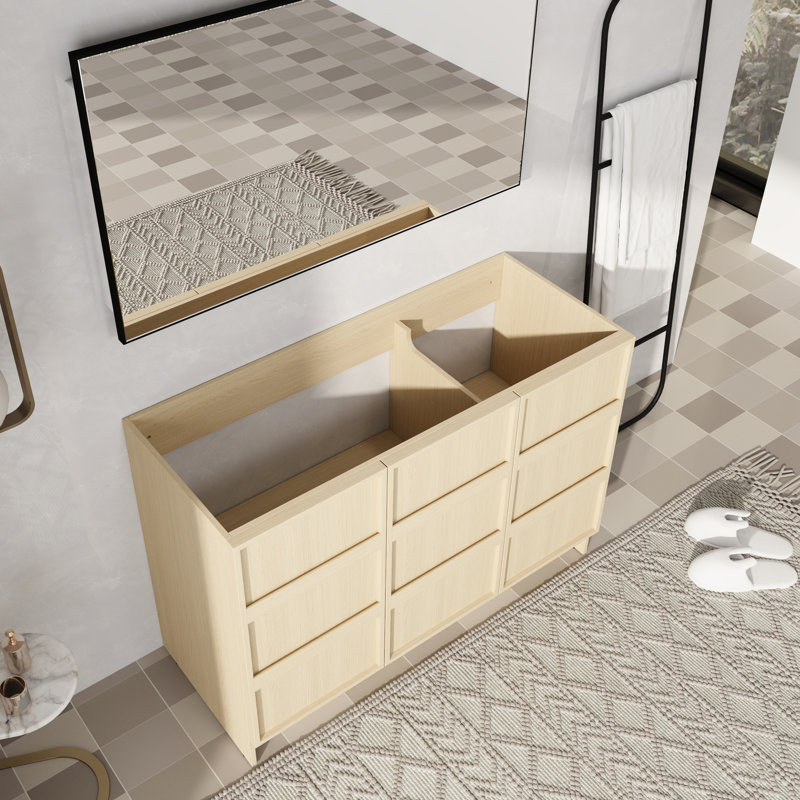 48'' Single Bathroom Vanity Base