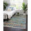 Tapis abstrait en coton Sumiko-1324509447