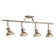 Roupen 4 -Light Fixed Track Track Kit with Dimmable and Adjustable Head