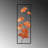 Handmade Decorative Metal Wall Accessory, 12.6 x 35.4 x 1.6 inches | 100% Metal Construction, Unique Hand-Painted Design | Perfect for Home Decor, Adds Color & Texture to Any Room