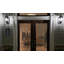 Enseigne lumineuse noire verticale-88172642