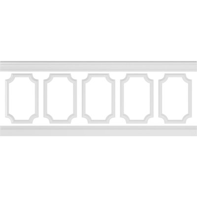 L 94 1/2 po (réglable de 36 à H 40 po) Ashford