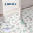 Insect Floral Area Rugs Modern Accent Carpet with Non-Slip Backing, Stain-Resistant Low Pile Floor Cover, Machine Washable Ultra-Soft Indoor Mat for Living Room, Bedroom, Kitchen-1546462457